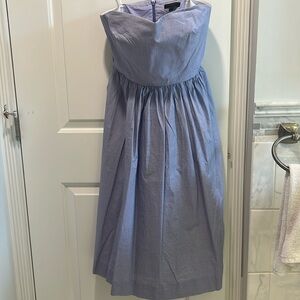 J. Crew size 6 strapless dress